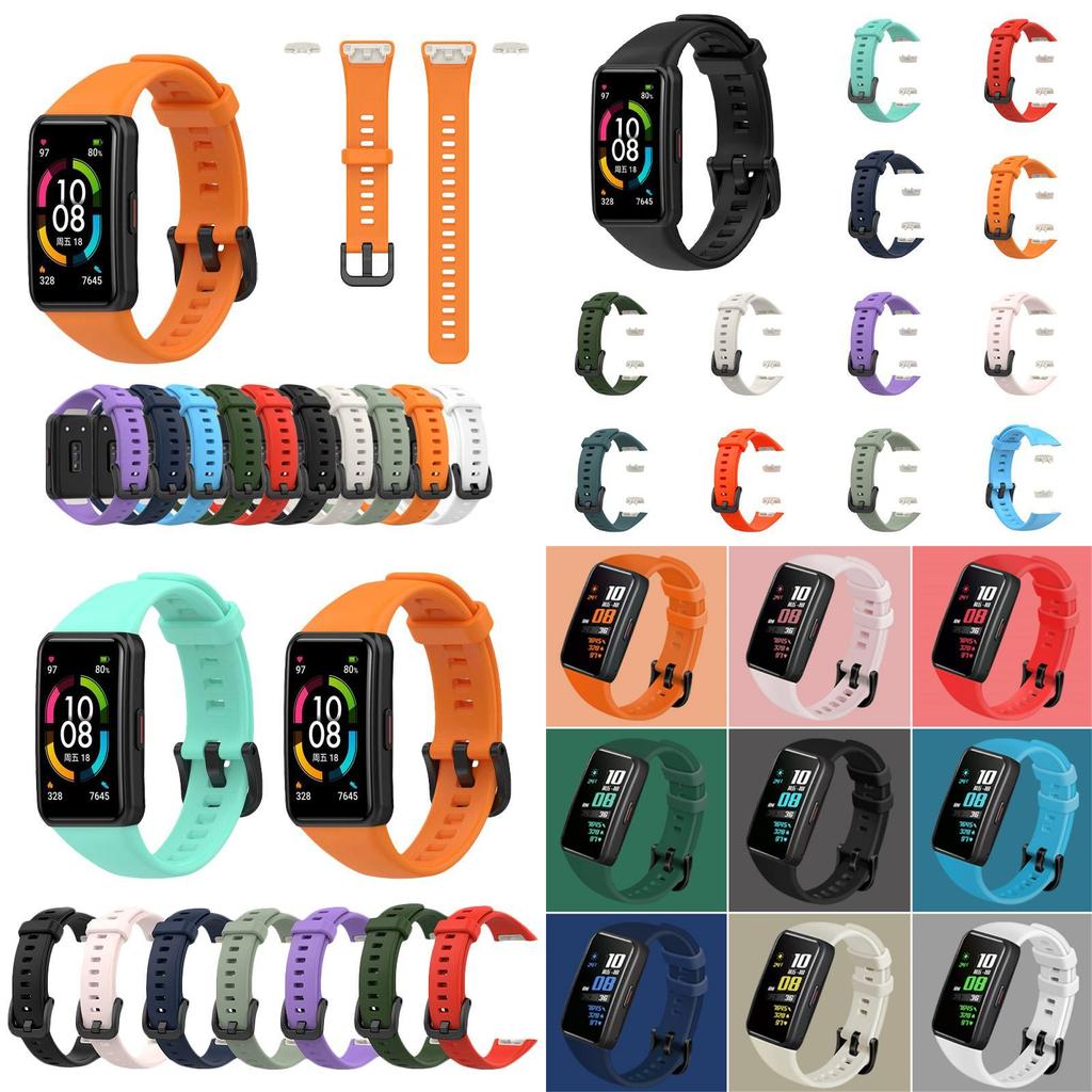 Изысканное исполнение силиконовый ремешок для Honor Band 6