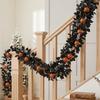 Rose Vine Garland Fake Fake Black Leaf Vines Artificial Vine Garland Multiple Lengths Available Artificial Decorative Vine