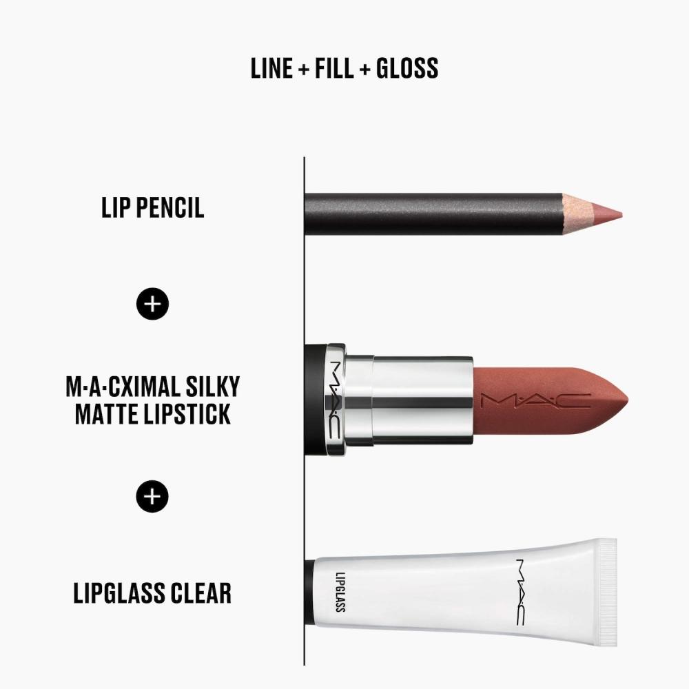 Mac Cosmetics Карандаш для губ Сливочный карандаш для губ 0,05 унции 1,45 г edGe To edGe средний тон Грязно-сине-розовый