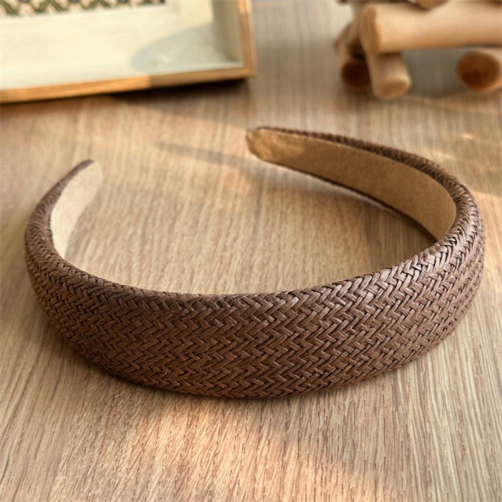 Solid Color Wide Edge Headband Wide Edge Women's Headband Fashion Hair Hoop Women