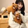 Anti-real Raccoon Plush Dolls South American Raccoon Dolls Zoo Raccoon Children's Gift Toys