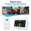 Weather Stations Wireless Indoor Outdoor Thermometers LCD Color Display Temperature Humidity