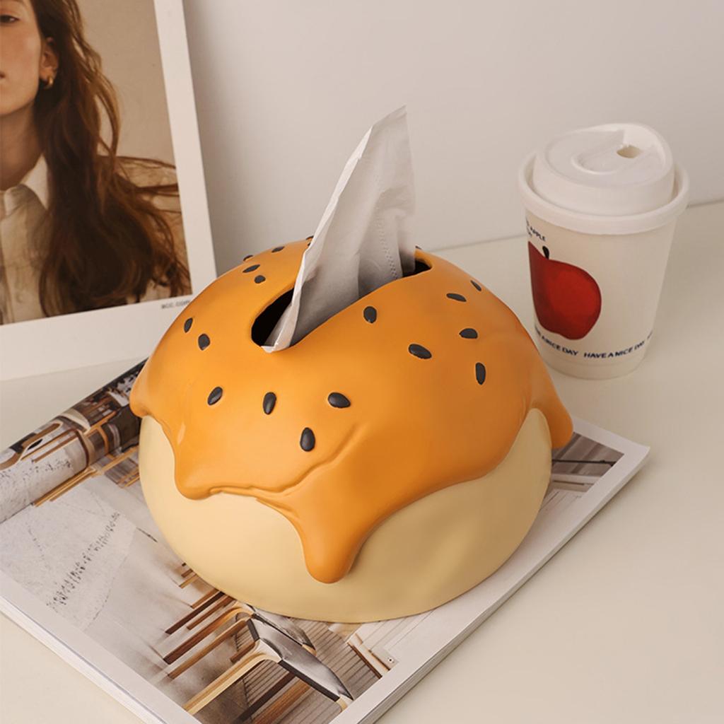 Creative Cartoon Egg Yolk Crisp Tissue Box Valentine's Day To Send Objects Home Living Room Bedroom Decoration