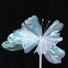 Colorful Large Butterfly Silk Photography Props NEW Artificial Butterfly Flowers  Garden