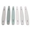 Nail File Professional Reusable Washable Curved Manicure Nail File Tool for Salon Pedicure
