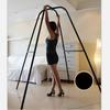 VaHppy Качели + подставка, секс-мебель, 1,97*1,66 м, 16,5 кг, нержавеющая сталь, прочная, для нескольких сексуальных позиций, секс-качели, полка SM, БДСМ