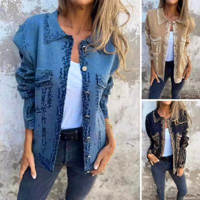 Осенне-весеннее пальто с карманом-клапаном, отложным воротником, длинными рукавами, однобортное, винтажное, повседневная одежда, верхняя одежда для активного отдыха, повседневная куртка