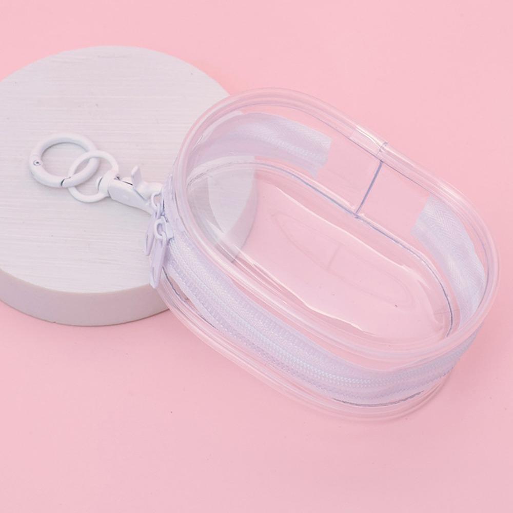 Прозрачная сумка для хранения кабеля данных с брелком для ключей, цифровая сумка для хранения, зарядное устройство для телефона