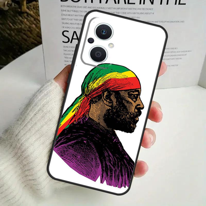 Emperor Menelik II of Ethiopia Case For OPPO Reno 10 Pro 11F 4 5 6 7 8 Lite 4Z 5Z 8T OPPO Find X2 X3 X5 Lite X6 Pro Cover