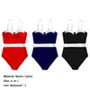 Convenient Women Swimwear Easy To Wear Slim Style Nylon Stretchy Fine Texture Women Swimwear for Beach
