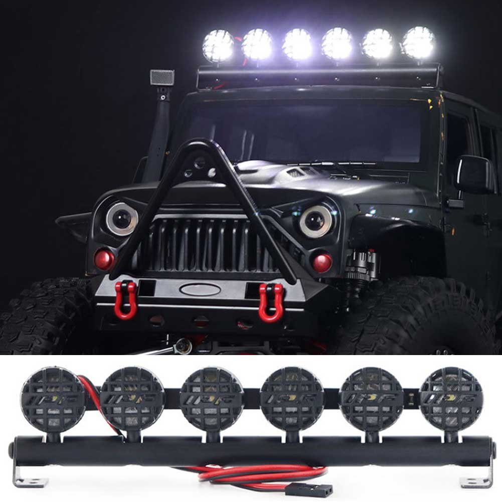 Световая планка RC-LIght Bar Для радиоуправляемых машин Энергосберегающий гусеничный грузовик RC-Car Крыши Свет Аксессуары для радиоуправляемых грузовиков
