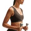 Nike Женский спортивный бюстгальтер X Skims с вырезом-лодочкой, без рукавов, с матовой вставкой IR5026-233