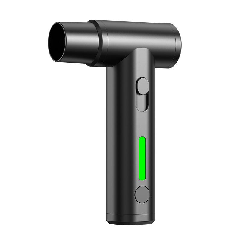 High-Speed Handheld Mini Fan: 29-Speed Brushless Motor, Portable Aluminum Alloy Turbine