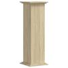 VidaXL Plant Stand Sonoma Oak 33x33x100cm Engineered Wood, Flower Stand, Plant Pot Stand, Support 852980