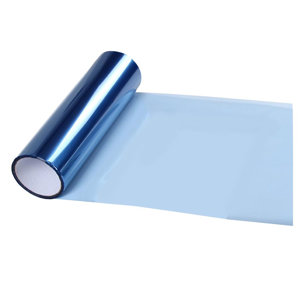 Желтый Автомобильный Задний Противотуманный Головной Свет Фара Тонировочная Пленка Накладка 30x60см