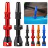 1/8Pcs 40mm Bicycle Valve Set Aluminum Zinc Zinc Alloy Tubeless Tire Valve  Bicycle Accessories