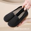 Women's Shoes Net Summer Wide Feet Flat Heel Super Soft Wear-resistant Grandma Shoes Low-top Fly-woven Mesh Old Beijing Shoes Hollow Mother Shoes
