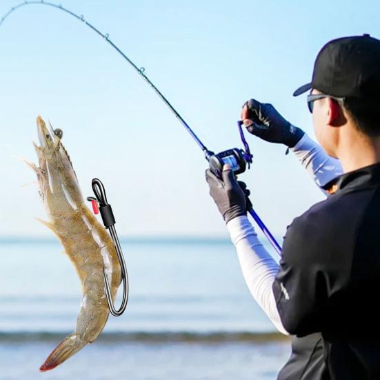 5/10 шт двойной рыболовный крючок прочный держатель для живой наживки для креветок крючок с зазубринами рыболовный крючок для пресноводной соленой воды рыболовные принадлежности