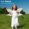 Dress UP Elf Cosplay Wing for Women Girls Butterfly Wings Fairy Wings Costume Masquerade Festive Party Props