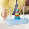 Rainbow Stacking Rings Educational Toy for Kids