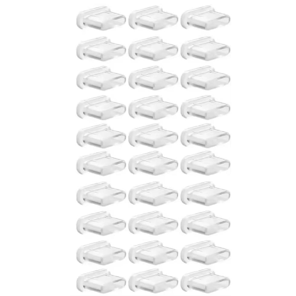 USB-C Dust Plugs - Silicone Charging Port Protector for iPhone 15/Galaxy S20-S23/Pixel/MacBook2