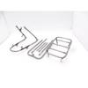NORTON 16H FRONT & REAR MUDGUARD STAYS KIT RAW STEEL |Fit For