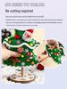Handmade DIY Christmas Tree Decoration Kit for Kids - Tabletop Ornament Craft Set