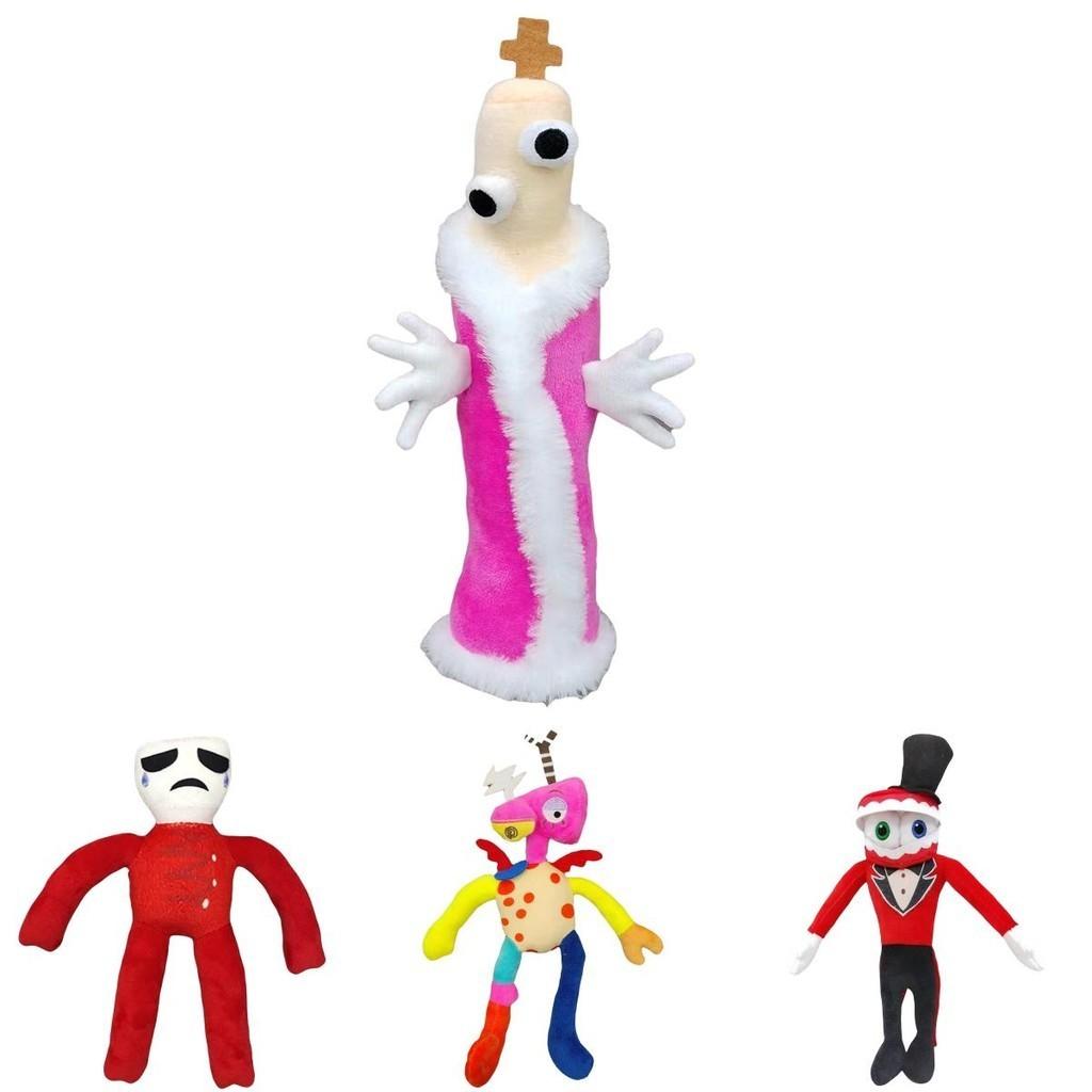 Colorful Circus Clown Toy The Amazing Digital Circus Collection Soft Short Plush Pp Cotton Filling 23-30cm