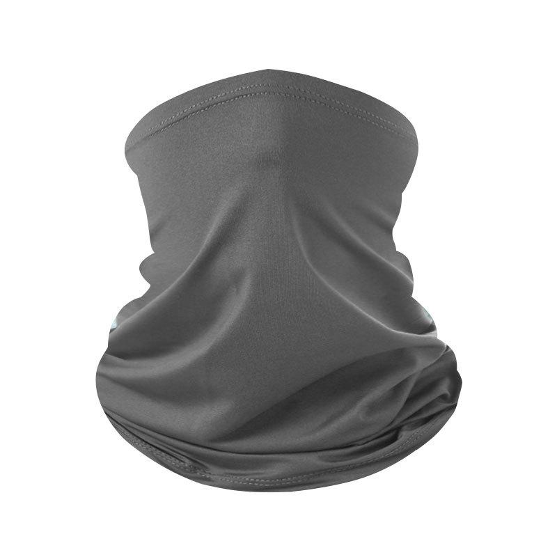 Summer Ice Silk Sunscreen Neck Gaiter: Breathable, Quick-Drying, Multifunctional Headscarf and Cycling Face Mask for Sun Protection