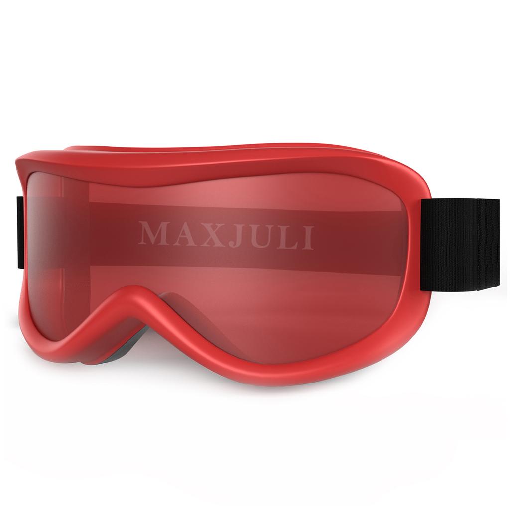 Лыжные очки MAXJULI - совместимые со шлемом очки для зимних видов спорта для детей от 0 до 4 лет с защитой UV400 4301
