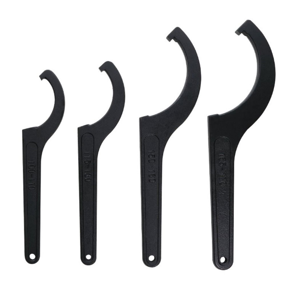 Round Nut Hook Wrench Adjustment Crescent Wrench Portable C Hook Spanner Hand Tool