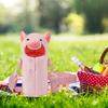 Чехол для стакана для воды с регулируемым плечевым ремнем, сумка-переноска для бутылки с водой с кроликом для улицы