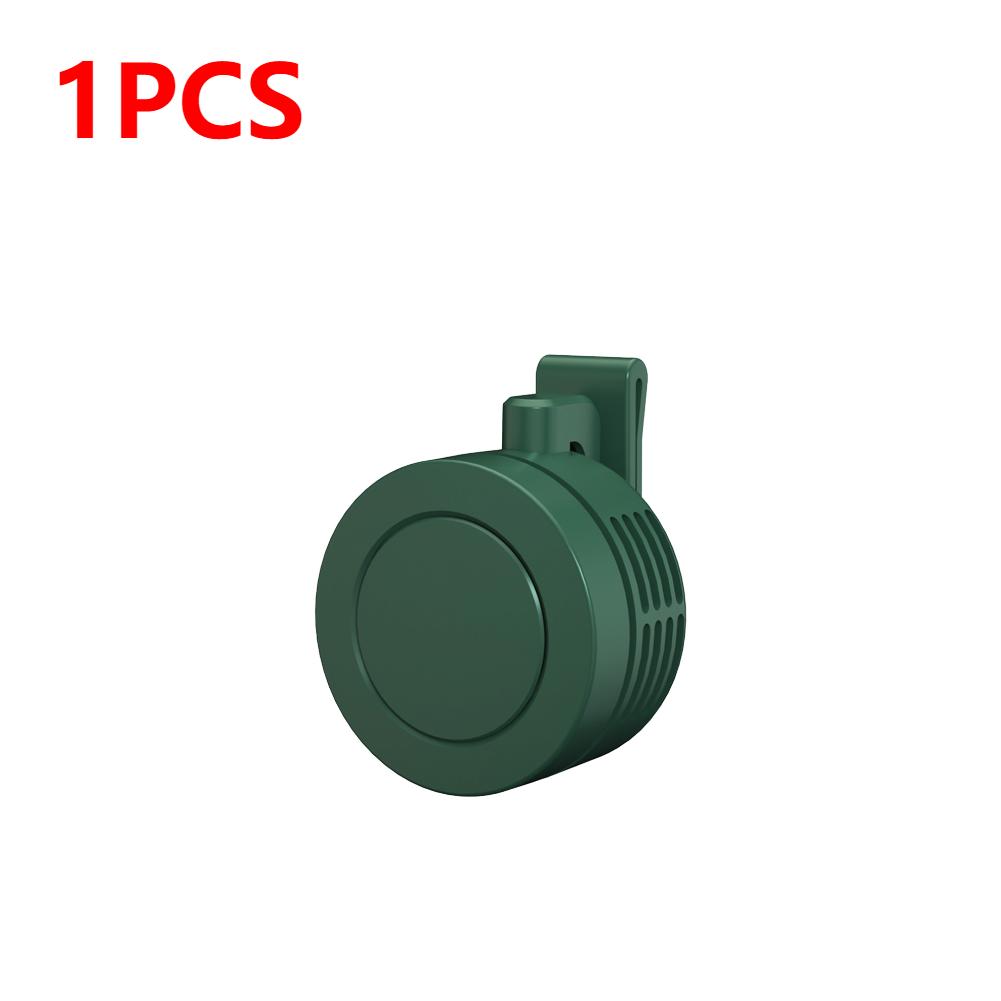 1/2 шт. Мини-вентилятор с клипсой 3 скорости ветра Портативные вентиляторы с клипсой на пояс Безлопастной персональный вентилятор для тела 900 мАч Беспроводные электрические циркуляторы воздуха