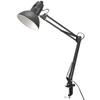 Ohm Electric Desk Light Clamp Clamp Light Scandinavian Style Modern Black Incandescent Bulb LED Bulb E26 Bulb Sold Separately Clamp Type Swing Arm