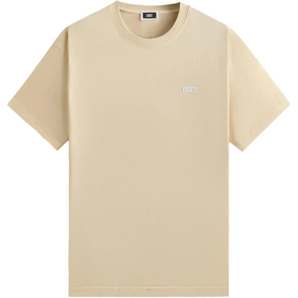 Kith Lax Tee Veil Men Tops Yellow KHM033452-105
