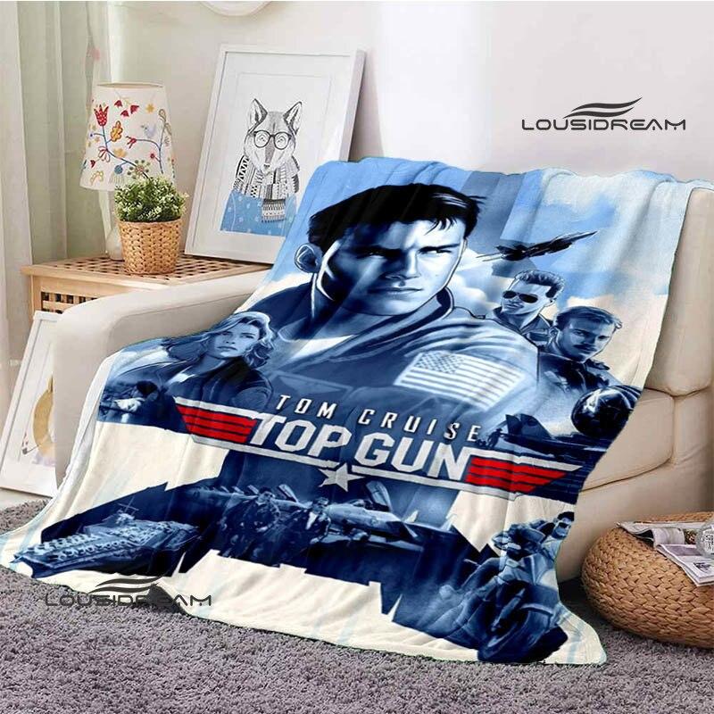 Классический фильм Top Gun Плед Детский теплый и красивый плед Мягкий и удобный плед Подарок на день рождения