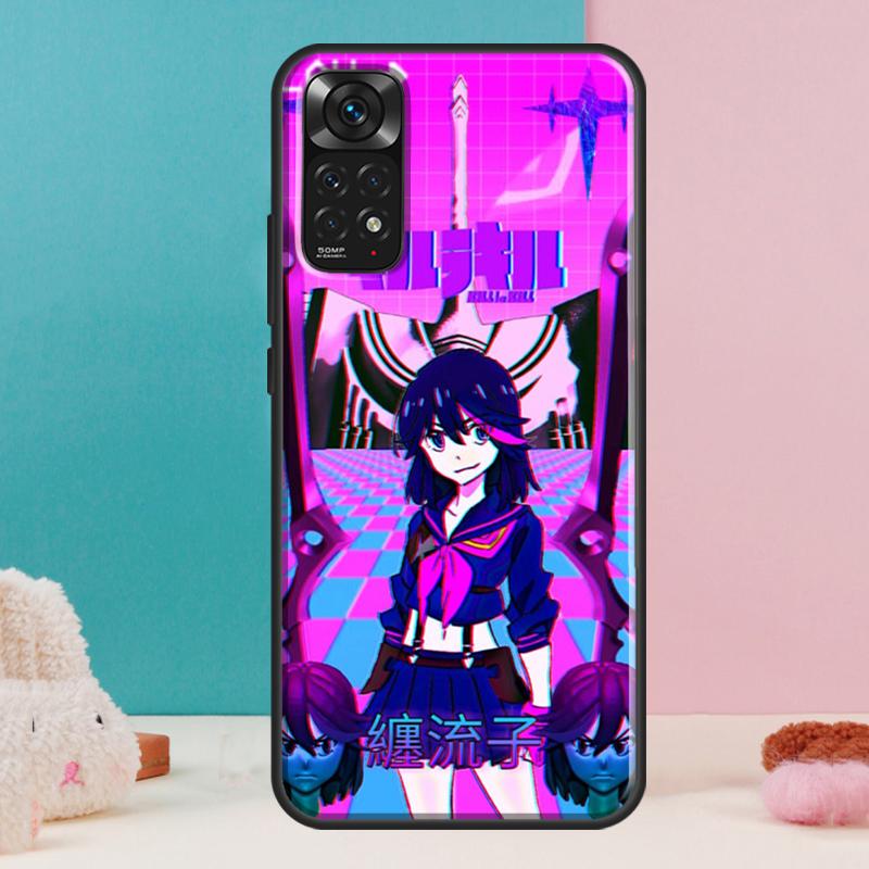 Чехол Vaporwave Glitch Anime для Xiaomi Redmi Note 14 12 11 9 10 13 Pro 9S 10S 11S 12S Redmi 13C 10C 12C 14C