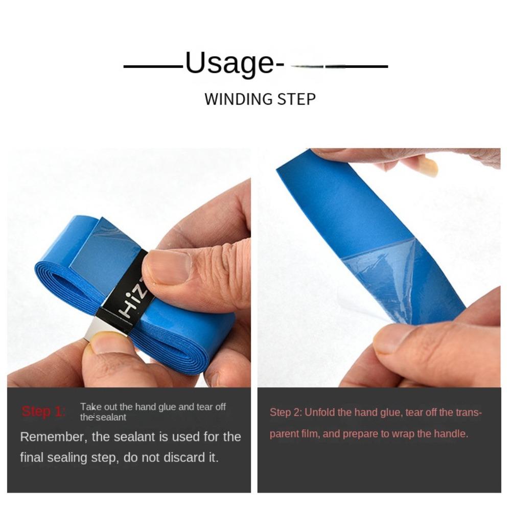 Racquet Tape Badminton Racket Grips Sweatband Sticky Tennis Anti-Slip Sweatband Bicycle Handlebar