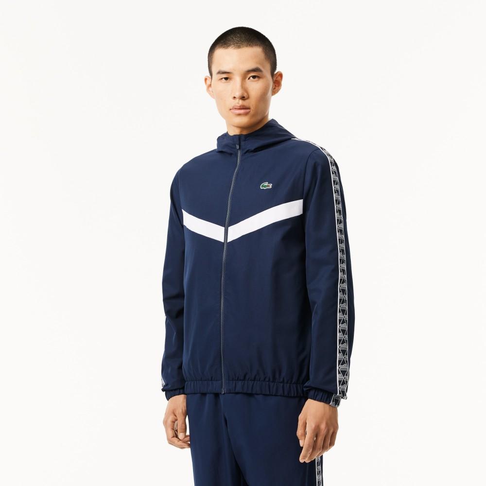 Lacoste Мужская ветровка с монограммным узором BH2538-54N525