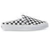 Vans Классические слипоны в клетку, унисекс, белый/черный, VN0A4P3U5GU