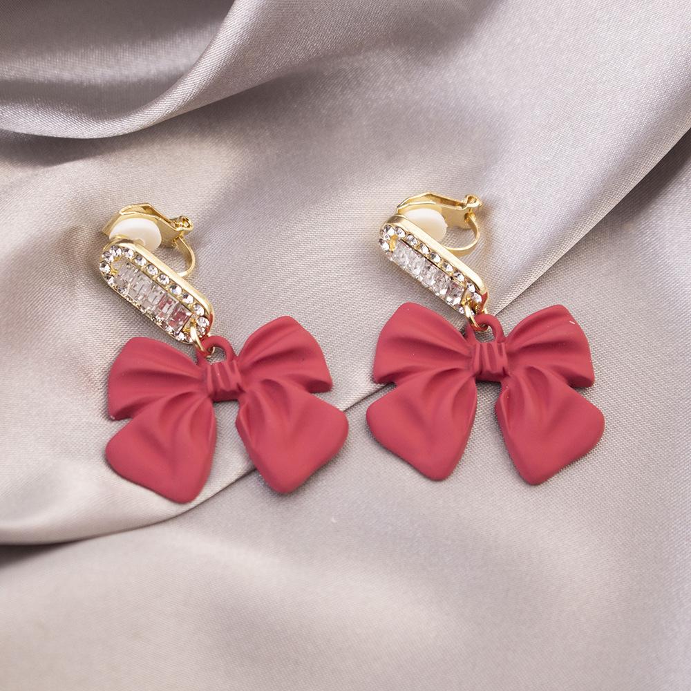 Универсальные легкие роскошные клипсы для ушей без проколов, повседневные высококачественные треугольные клипсы для ушей, универсальные женские серьги