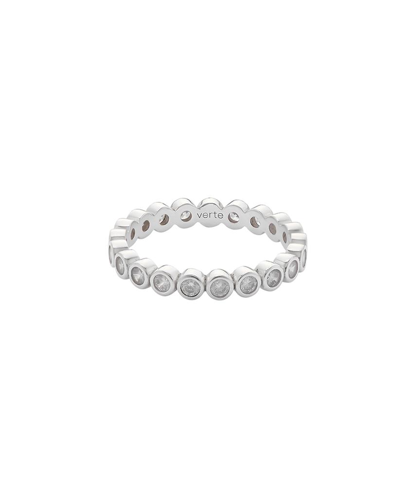 Verte [Серебро 925 пробы] Cinq.Silver.232 / Толстое Круглое Кольцо-Капля