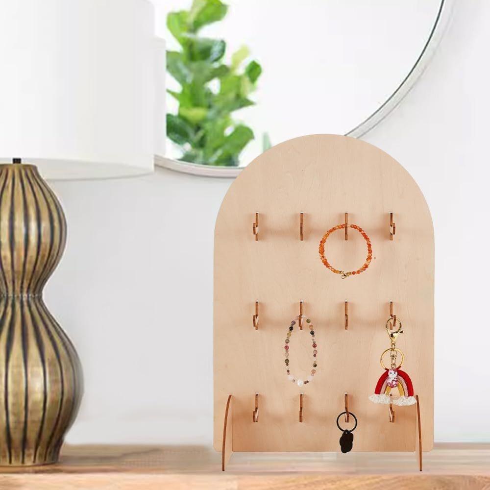 Detachable Jewelry Storage Rack Arch Ring Holder Multifunctional Necklace Display Stand Trade Show