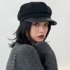Vintage Beret Newsboy Hat Adjustable Autumn Winter Hat Beret Octagonal Cap Soft Woolen Beret For Women Berets Painter Cap