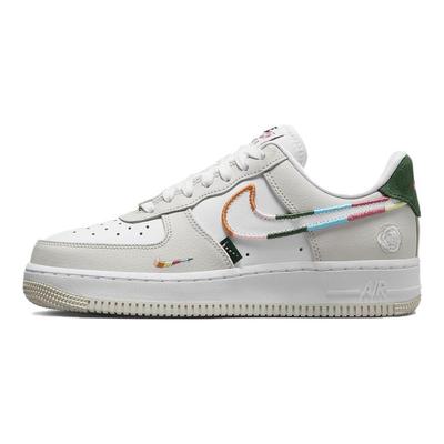 Air Force 1 07 SE All Petals United Женские кроссовки Бело-зеленый Глиняно-серый FN8924-111