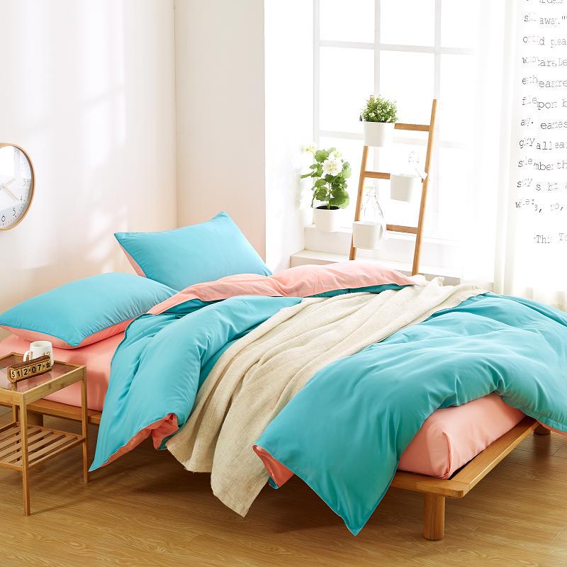 Комплект постельного белья для взрослых, стильный пододеяльник, комплект постельного белья из микрофибры, плоское постельное белье