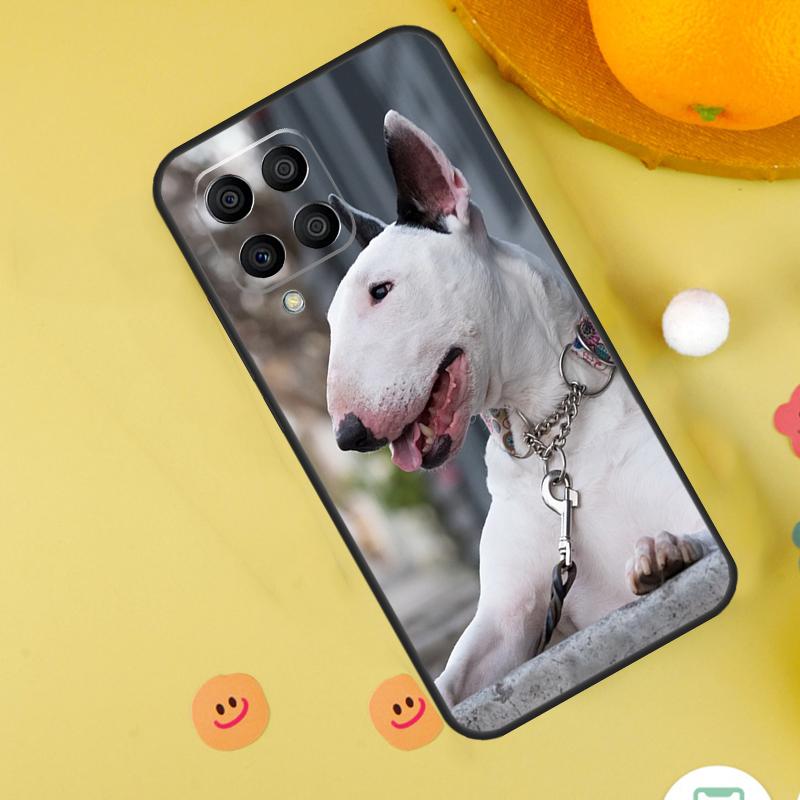 Чехол для телефона Bullterrier Bull Terrier для Samsung Galaxy M20 M35 M55 M15 M32 M16 M36 M56 M54 M23 M52 M34 M14 M11 M31 M13 M53