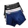 Мужские боксеры-брифы из чистого хлопка со средней посадкой, свободные - Удобные, дышащие, больших размеров (Длинная)
