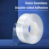 Nano Tape Двусторонние клейкие ленты Прозрачные NoTrace Многоразовые водонепроницаемые настенные наклейки для ванной комнаты, кухни, товаров для дома