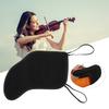 44?34 Violin Chin Shoulder Rest Black Flannelette Pad Protector Musical Instrument Accessories